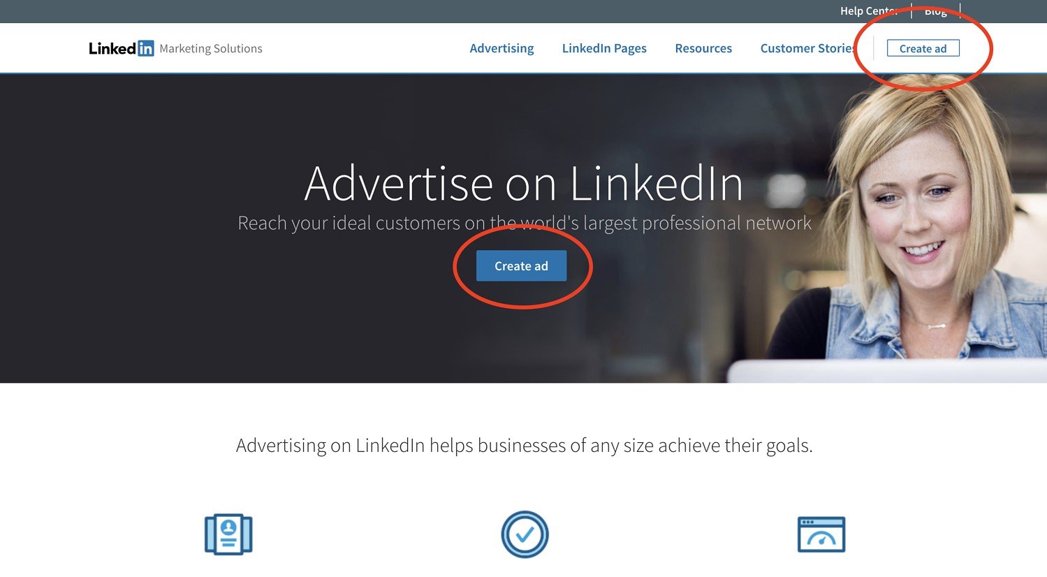 LinkedIn reklamos kampanija
